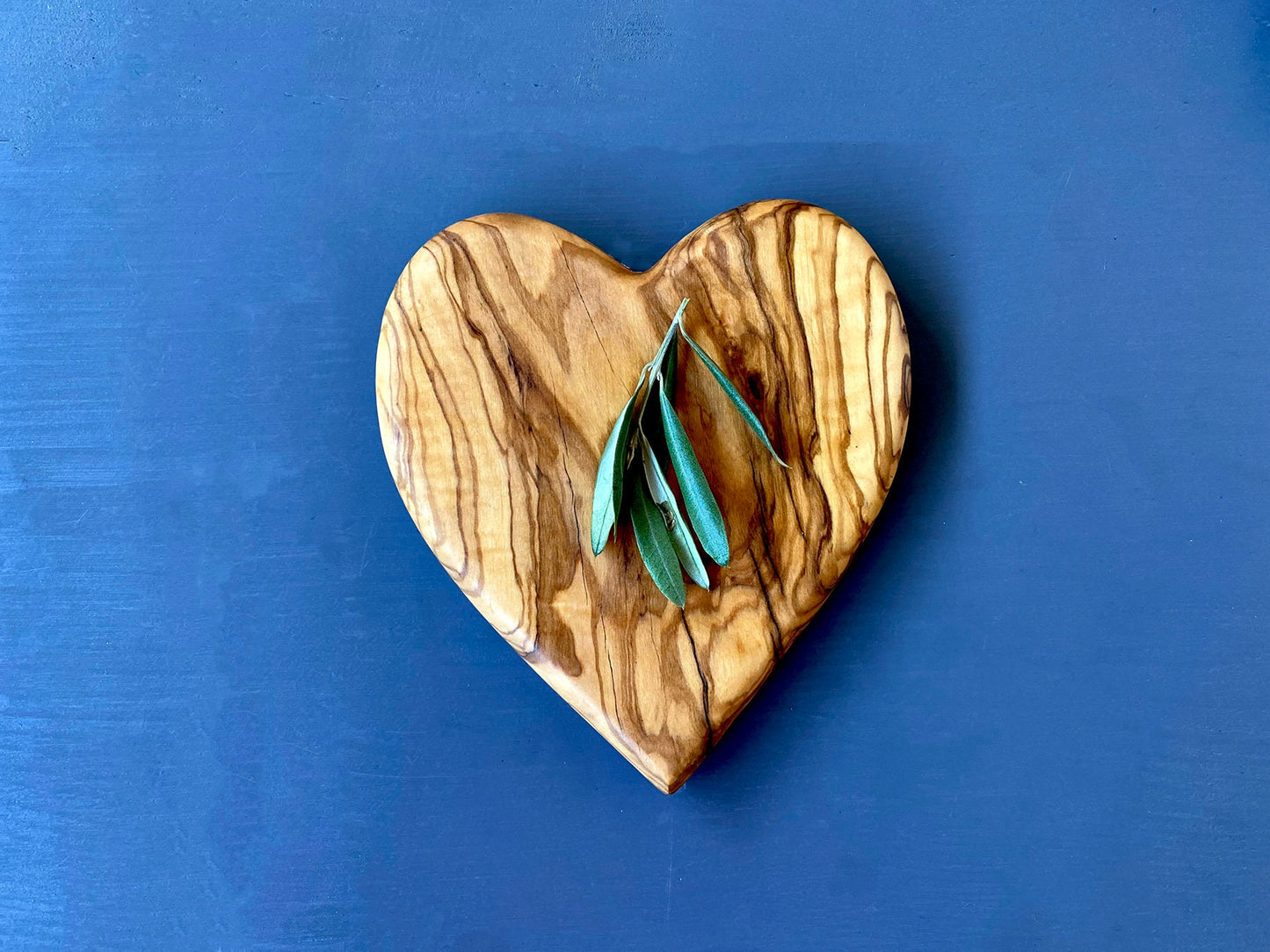 Heart Shaped Olive Wood Boards, Wooden Valentine's Day Gifts